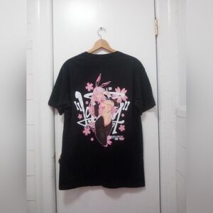 Low Key Geeks Anime Pin Up Girl Tshirt Sz Large